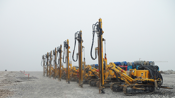  JK590三河施工现场